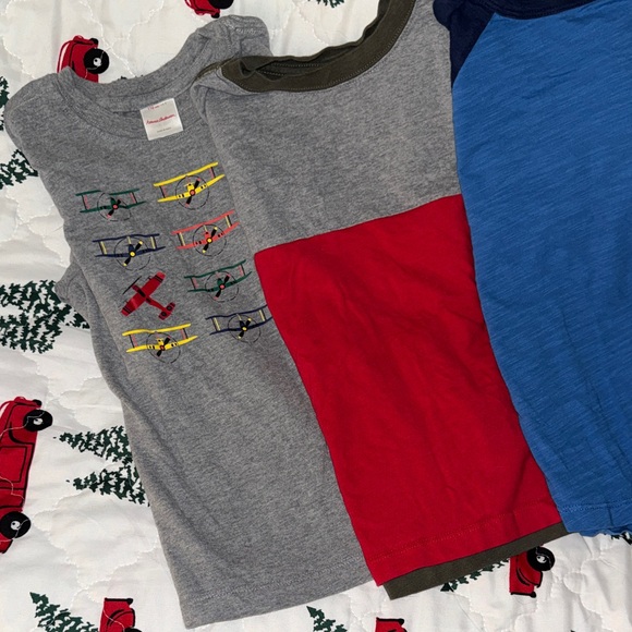 Hanna Andersson Airplane and Two-Tone Long Sleeve Tees - Picture 2 of 15